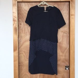 NWOT Navy Cos Dress